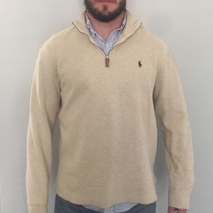 Half-Zip Pullover Polo Ralph Lauren Cream/Beige
